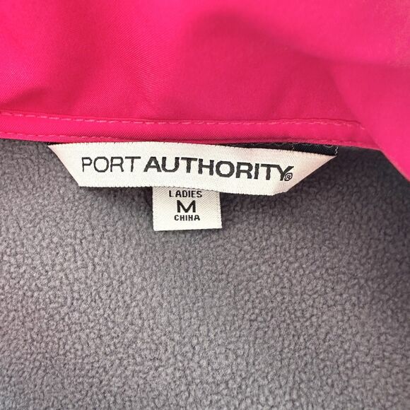 Port Authority Jacket Corpus Christi Yacht Club Women's M Gray and Pink - Picture 5 of 9